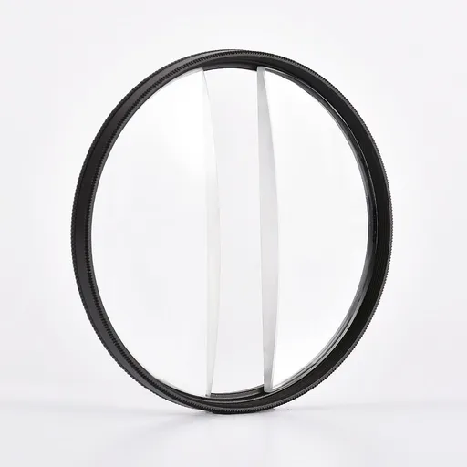 77MM Lens Filter Kit Camera Special Effects Filter Double Glass Split Diopter Filter Half Moon Glass Split Diopter Foreground