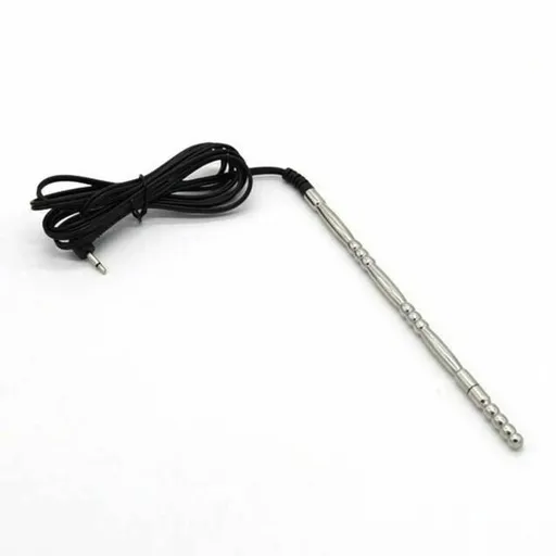 House Of Dasein Electro Shock Nipple Clamps Suction Sound Butt Plug Cock Rings Bdsm - Black - Catheter Sounds