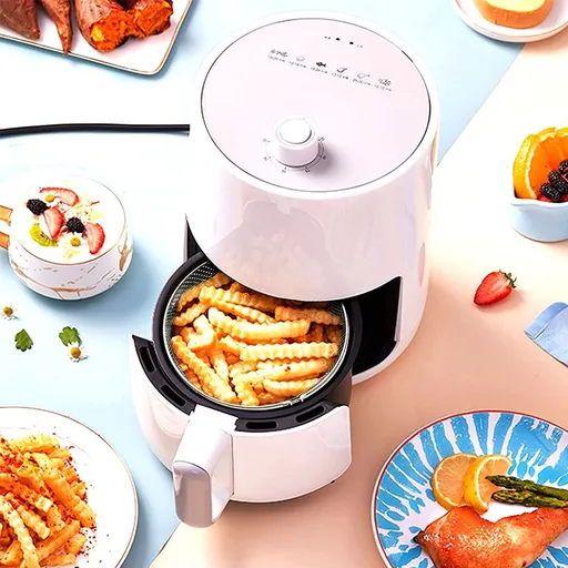 Air Fryer Basket Rack, Stainless Steel Air Fryer Baking Basket, Stackable Fry Crisper Basket, Oven Steamer Basket with Handle