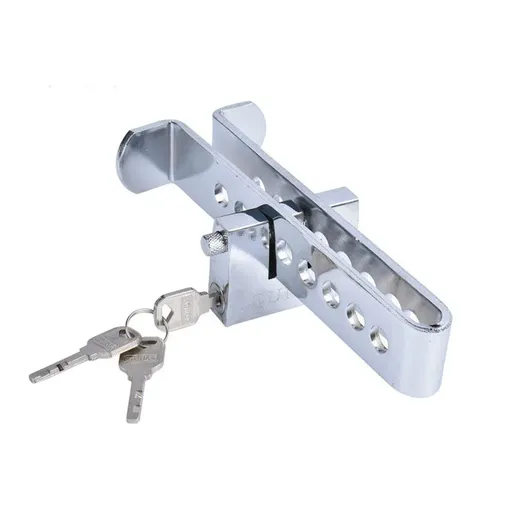 Universal Car Anti-Theft Clutch Throttle Brake Lock 8/9 Holes Security Lock - 9 holes