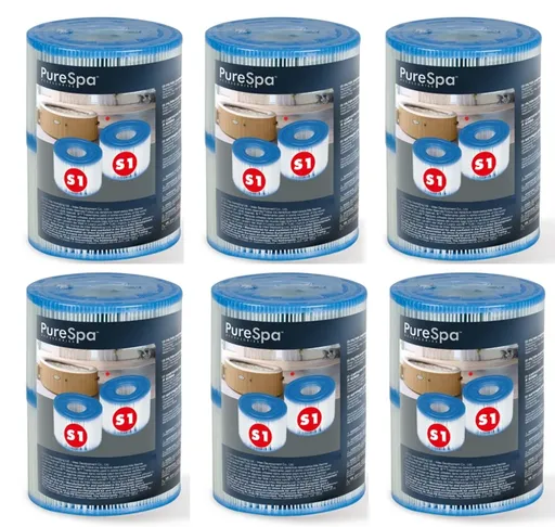 Intex Spa S1 Replacement Filter Cartridges 12 Pack 29001_6