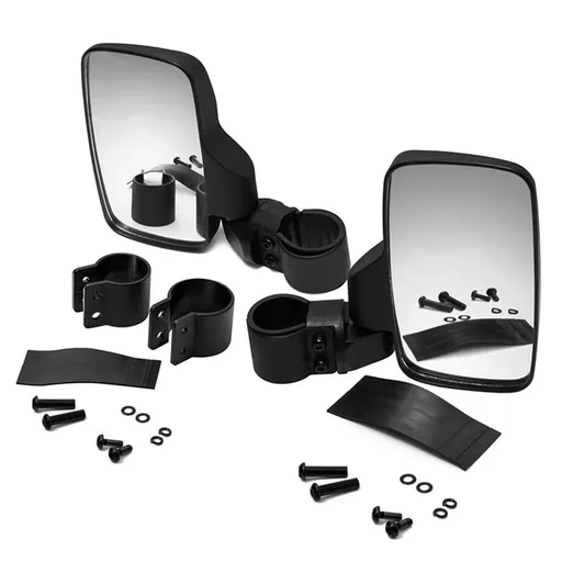 UTVMirrors, PP Material, Rear ViewMirrors Adjustable for Best View, For 1.75 to 2 Inch Roll Cage