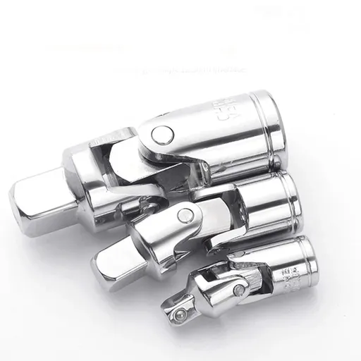 Universal Joint Socket Swivel Drive Adapter Reducer For Ratchet Extension Bar Repair Cars Wrench Sockets 1-4Inch Smile Home 1/4In