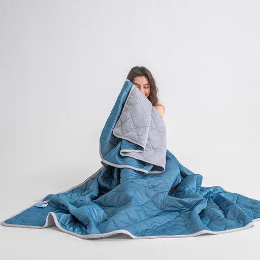 Christmas gifts for loved ones Aussie Summer Cooling Quilt – 4 Sizes, Breathable, Lightweight & Skin-Friendly for Refreshing Sleep All Season(lake blue,200cm*230cm)