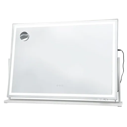 Embellir 100x70cm Makeup Mirror 360 degree Rotatable Vanity Mirror 10x magnifing