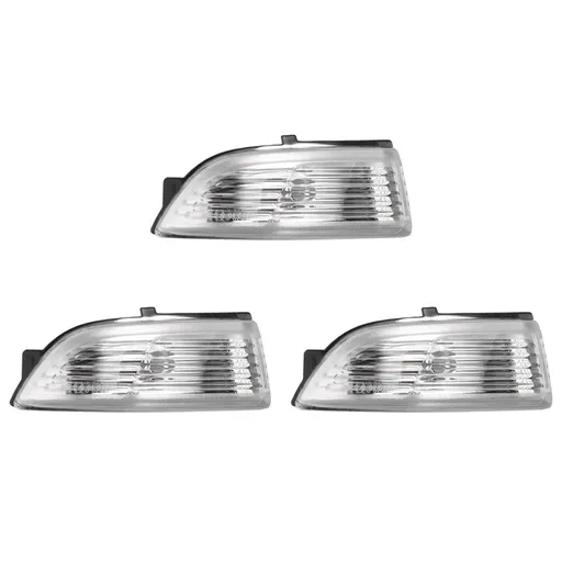 3X Left Side(LH)Wing Mirror Door Indicator Lens Turn Signal Light Cover for Everest 2012-2018 Without Bulbs