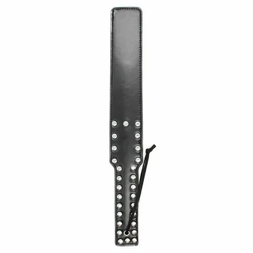 House Of Dasein Leather Black Spanking Paddle Impact Play Bondage Kink Bdsm Fetish Restraints - Black