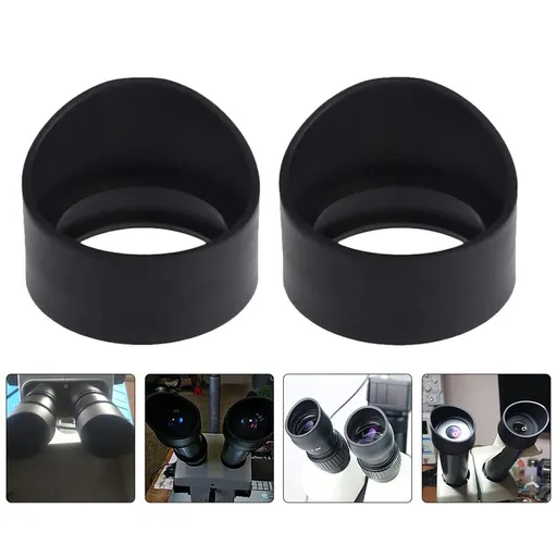 2 Pcs Microscope eyeshield Microscope Eye Cups Binocular eyecups Eyepiece Guards Eyepiece Cover Eye Shield Cup binoculares