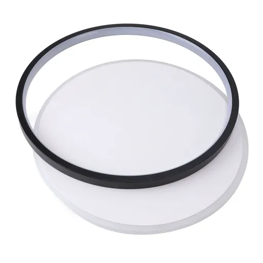 Modern LED Ceiling Light Dimmable Round Flush Mount Lighting Fixture Ceiling Lamp with Remote Control for Bedroom Living Room 100 to 265V