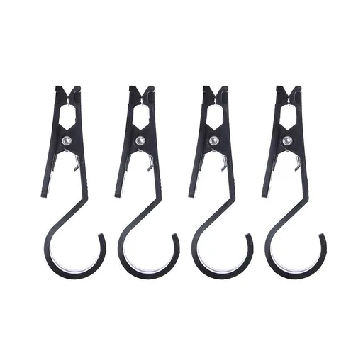 Light Hook Multifunctional Tent Canopy Clip Outdoor Camping Equipment Accessories Practical Clothespin 4pcs