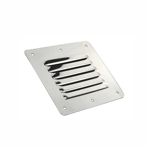 Vent Cover, 316 Stainless Steel Screen Air Grille Ventilation Cover HVAC Louvered Grill for Home Kitchen Bathroom Wall Ceiling