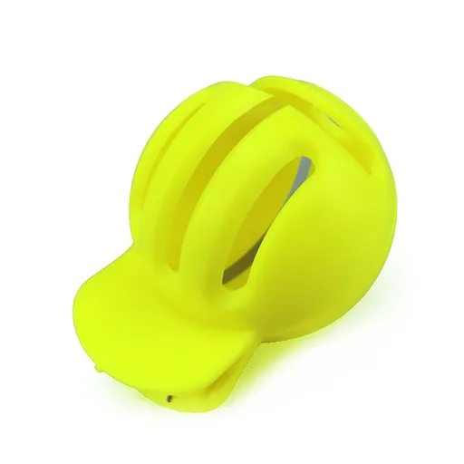 Golf Ball Line Marker Tool with Alignment Pen, Portable Clip-On Drawing Template for Putting Accuracy, Fits Standard Balls, Compact Sports Accessory for Golfers (Three-Line Clip (Yellow))