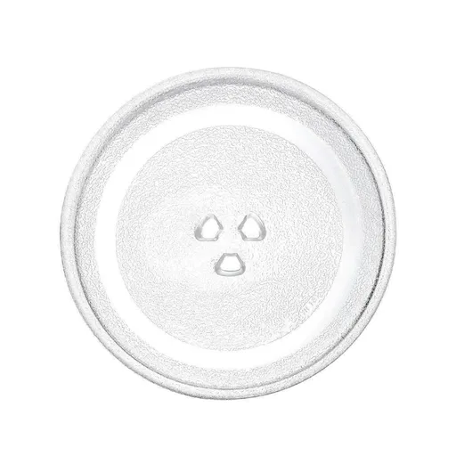 Microwave Glass Turntable Replacement Plate Y Type Coupler Fit in 3 Sizes - 245mm