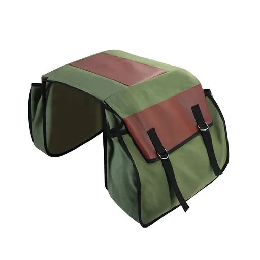 Bike Bag,Waterproof Leather Bicycle Cargo Rack Saddle Bag Double Bicycle Rack Bag for Mountain Bike Road Bike
