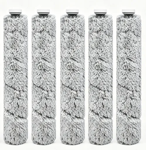 5 Piece Floor Brush Set with Blue Cleaning Brush for Bissell 2554A