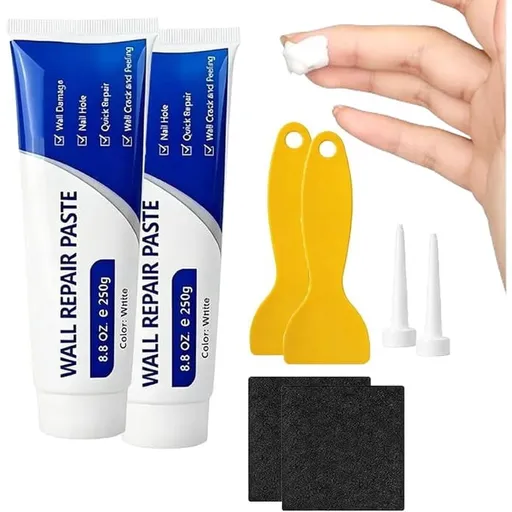 Waterproof Drywall Paste, Hole Filler Putty, Wall Patch, Garage | Paste Material, Fast Filling Sealing Function, Suitable For Garage Basement Living Room Dorm Room, Handy House Tool