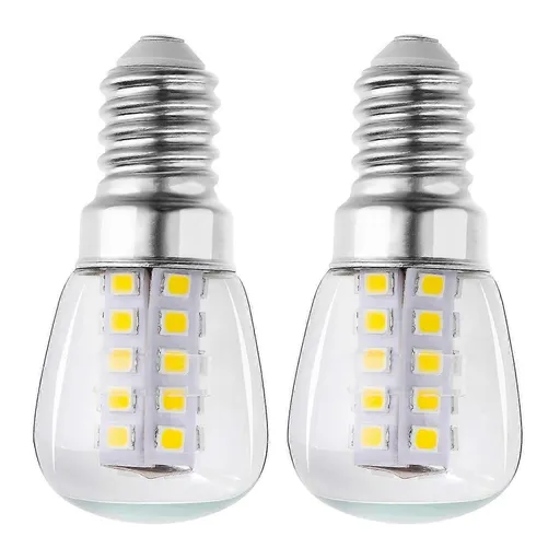 2pcs Microwave Oven Refrigerator Appliance Light Bulbs Small Screw