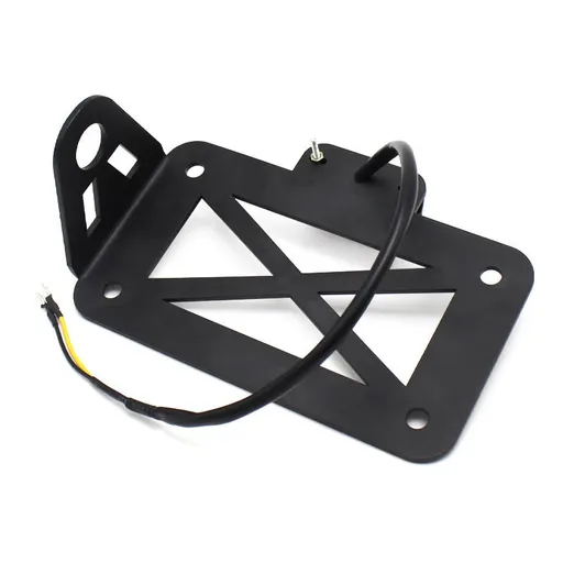 Motorcycle Registration Plate Compatible with Custom Side Mount License Plate Bracket Holder Modifie