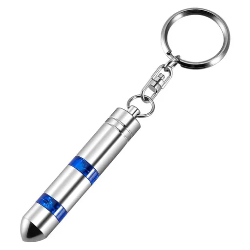 Static Eliminator Keychain ZPXAL688853139270 Upgrade the second generation of secondary discharge (blue)