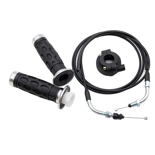 Universal Throttle Twist Grip Set with 78 inch Scooter Throttle Cable
