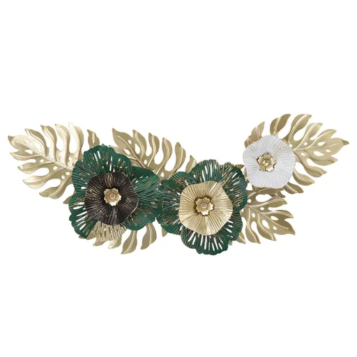 Metal Wall Decor Northern Europe Style Light Luxury Innovative Iron Art 3D Wall Sculpture for Living Room Bedroom