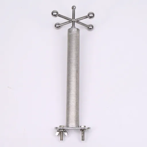 Bird Parrot Stainless Steel Bracket Rotating Rod Bird Grinding Claw Parrot Scraper Rod Long Tail Parrot Cage Accessories Sports Stand