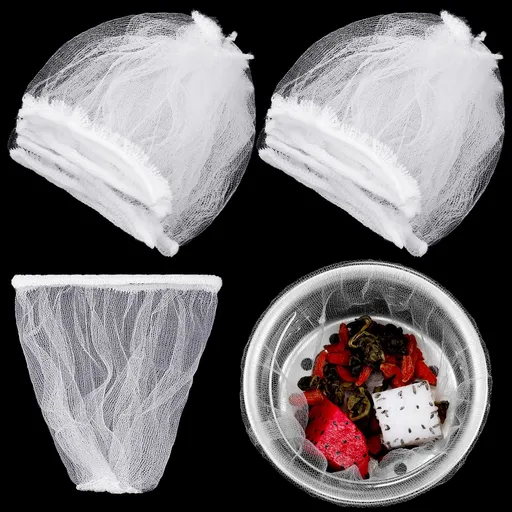 Kitchen Sink Strainer Trash Bag,200 PCS Drain Nets for Sink, Sink Strainer Filter Mesh Bag, Kitchen Sink Trash Mesh Bag