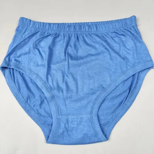 Cotton Floral Briefs High Waist Men's Dark Blue