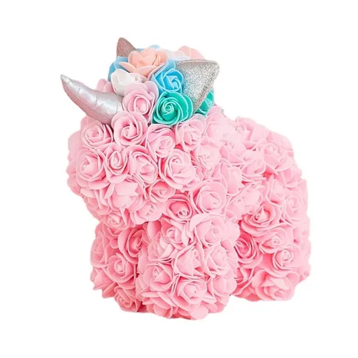 Valentine's Day Gift Rose PE Flower Gift for Girlfriend Home Christmas Decorations