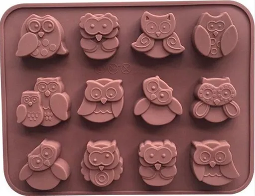 Owl Silicone Chocolate Mold
