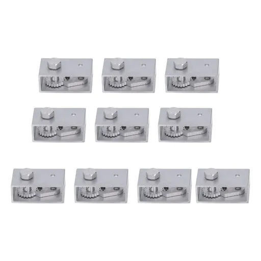 10pcs Electric Fence Wire Tensioner Aluminum Alloy Tension Fence Inline Tightener Anti Theft Alarm for Farm Safety