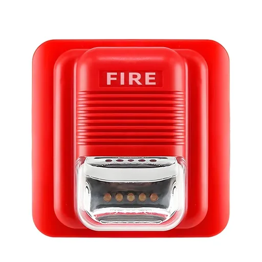 Hardwired Fire Alarms,Warning Strobe Siren Horn Alarm System,Sound Strobe Alert System for Malls,Hotels,And Factories