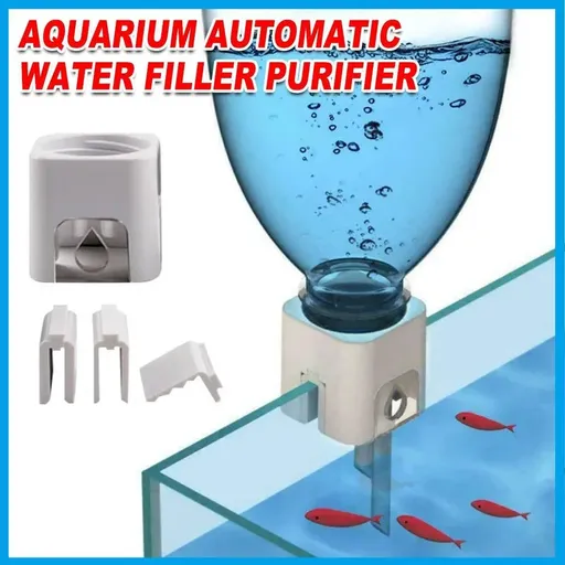 Automatic Aquarium Water Level Controller Replenisher Compact Adjustable White