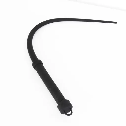 House Of Dasein 63Cm Black Silicone Whip Bdsm Impact Play