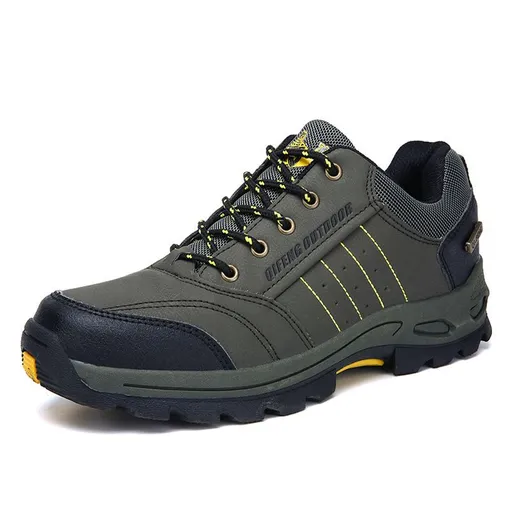 QIFENG Men Women Hiking Shoes Winter Outdoor Cotton Army Green (single shoe) 37