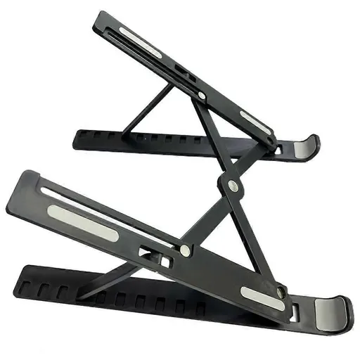 Foldable Adjustable ABS Laptop Stand, Ergonomic Tablet/Computer Holder