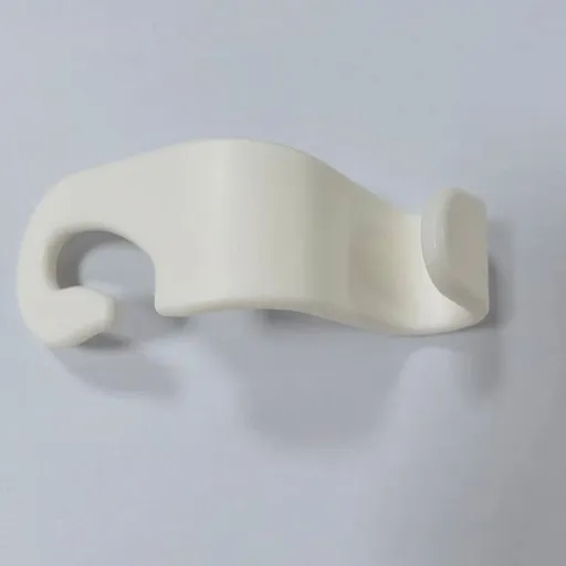 Car Seat Back Hook A Mu Coco Plastic Seat back Hook (White single)