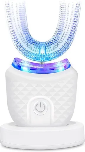U-shaped electric toothbrush automatic ultrasonic oral care adult soft silicone waterproof