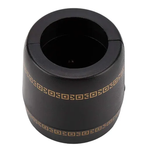 Combination lock with 3-digit reset password, combined with red wine bottle cap and whiskey mouth stopper for security