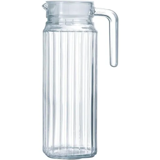 Arcoroc Quadro Frigo Pitcher With A Lid 110Cl, 1 Pitcher, White