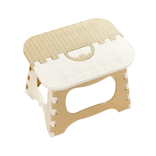 Compact Foldable Stool, Plastic Folding Step Stool, Kitchen Garden Bathroom Stepping Stool for Kids Adult Outdoor Activity 2 pcs