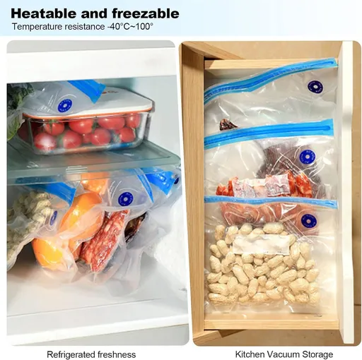 Sealer Bags Mini Handheld Vacuum Sealer Rechargeable Vacuum Sealer Plastic Portable Bag Sealer Food Storage Zipper Bags