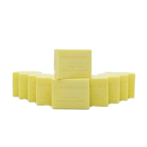 Orku 10x 100g Plant Oil Soap Honeysuckle Vegetable Bar Australian