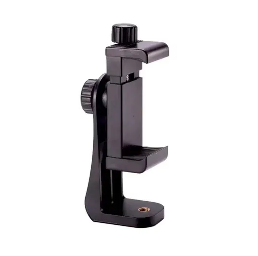 Universal 360 Rotation Smartphone Holder Mount Adapter,Vertical and Horizontal Adapter Compatible with Most Cell Phones,Adjustable