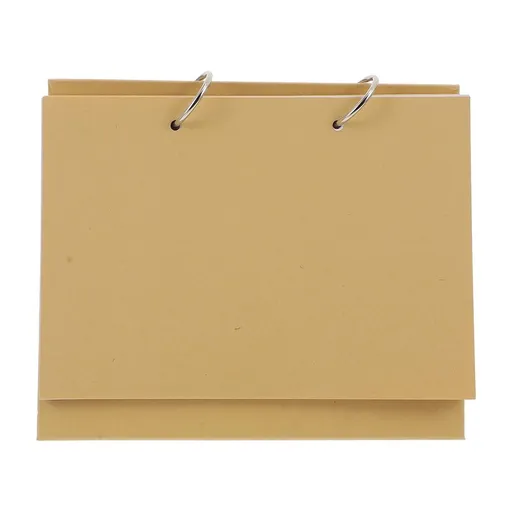 1 Set Calendar Hand Book Blank Paper For Artists Simple Design