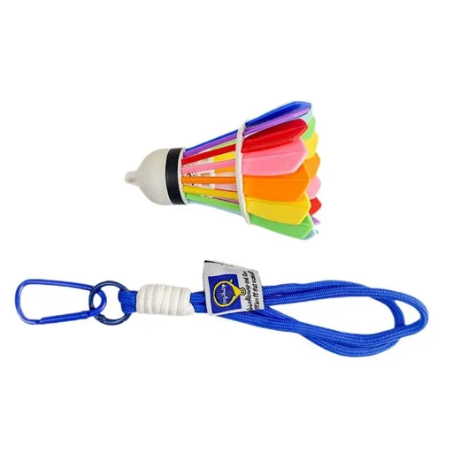 Colorful Badminton Pendant - Blue Knot