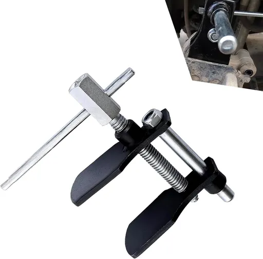 Car Brake Caliper Compression Tool, Heavy-duty Disc Brake Pad Disassembly Spreader, Piston Inner Pad Compressing Device, Portable Repair Tool for Most Cars Trucks SUVs (Black)