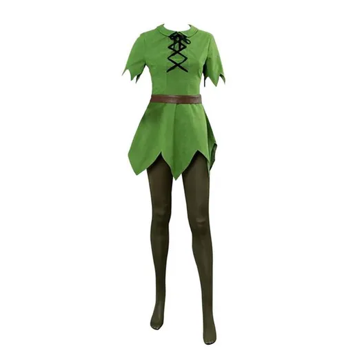 Peter Pan Cosplay Costume Boys Girls Halloween Party XXL Size: XXL; Height (cm): 175-180; Weight (kg): 65-70; Bust (cm): 98-102; Waist (cm): 82-86; Shoulder width (cm): 41; Length (cm): 66
