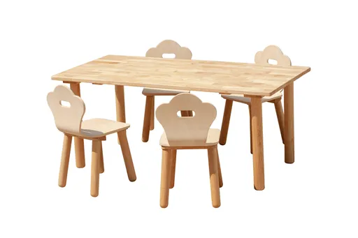 Classic Rectangular table and 4 chairs