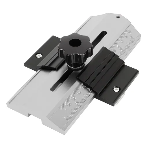 Thin Rip Jig Table Saw Jig Guide Stainless Steel Precise Thin Ripping Guide for Table Saw Band Saw Router Table Silver